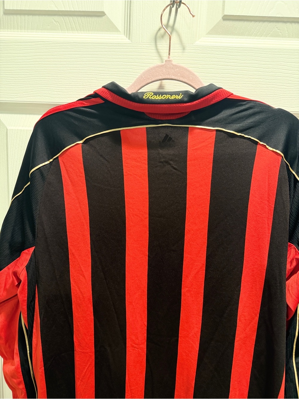 Vintage Adidas AC Milan 2006 2007 UCL Home Jersey Long Sleeve XL - Picture 11 of 13